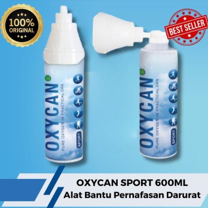Ada Stok Oksigen 500ml OXYCAN Portable Oksigen Oxygen Oxigen
