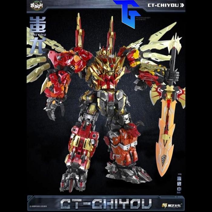 CANG TOYS CHIYOU CT-06 HUGERHINO - TRANSFORMERS PREDAKING COMBINER
