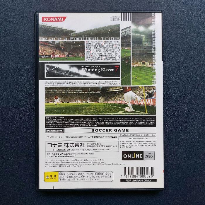 PS2 NTSC japan original Winning Eleven 7 sony playstation 2 - Tus2026