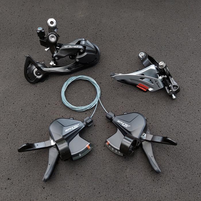 NEW Original SHIMANO Mini Groupset 9speed - Shifter 2x9sp RD FD Alivio
