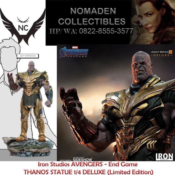 Promoo Iron Studio Studios Avengers Endgame - Thanos Statue Deluxe Marvel