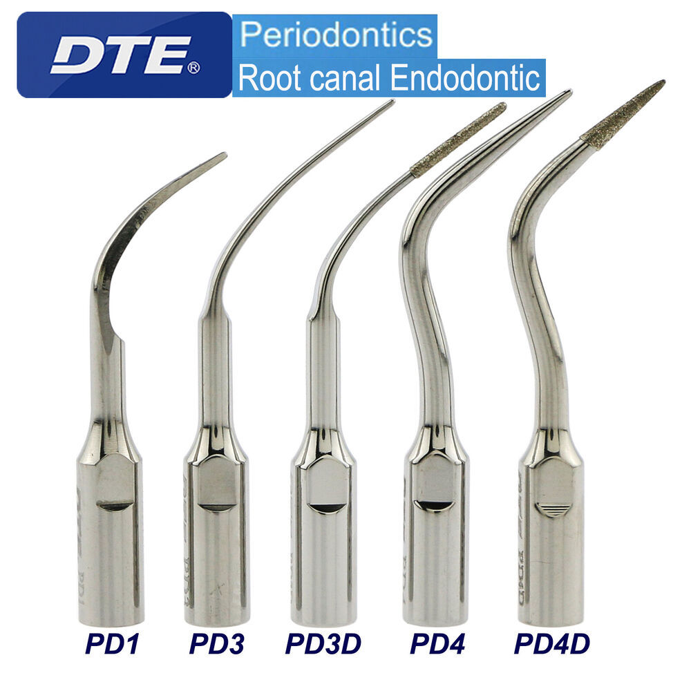 Woodpecker DTE Dental Ultrasonic Piezo Scaler Tips Fit DTE/NSK