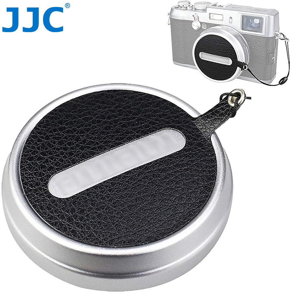 JJC Lens Cap Keeper Sticker with String for Fuji Fuji X100VI X100V X100F X100T X100S X100 Lens Cap