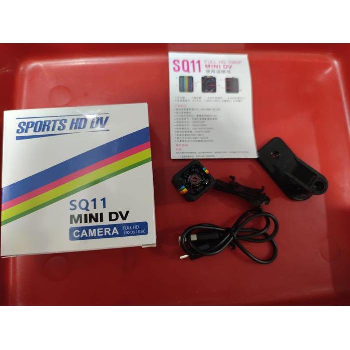 Promo Mini Spy Camera Dv Sq11 Full Hd 1080P Night Vision 12Mp/Kamera Sq 11 Original