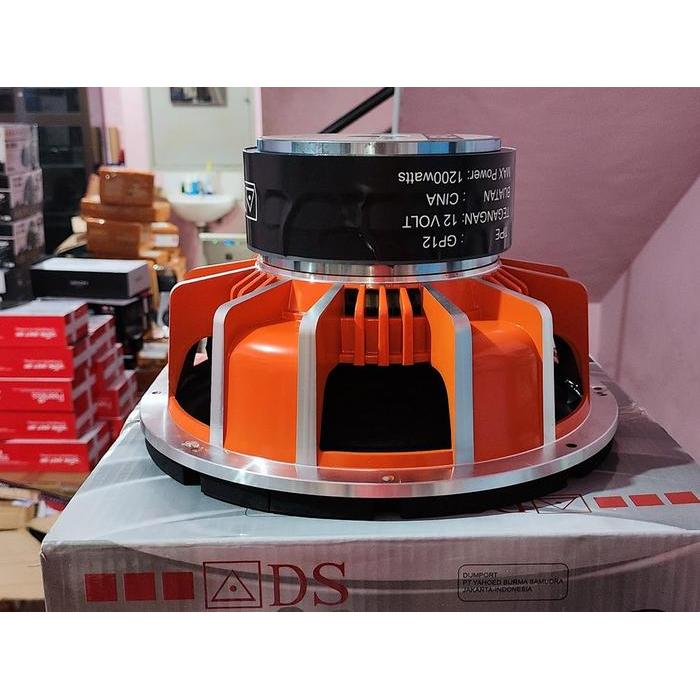 Original Subwoofer Triple Magnet 12Inch Ads Gp12 Seri Tertinggi