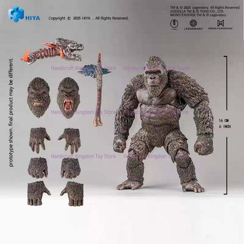 HIYA King Kong 2.0 Godzilla Vs. King Kong 6inch Movable Doll