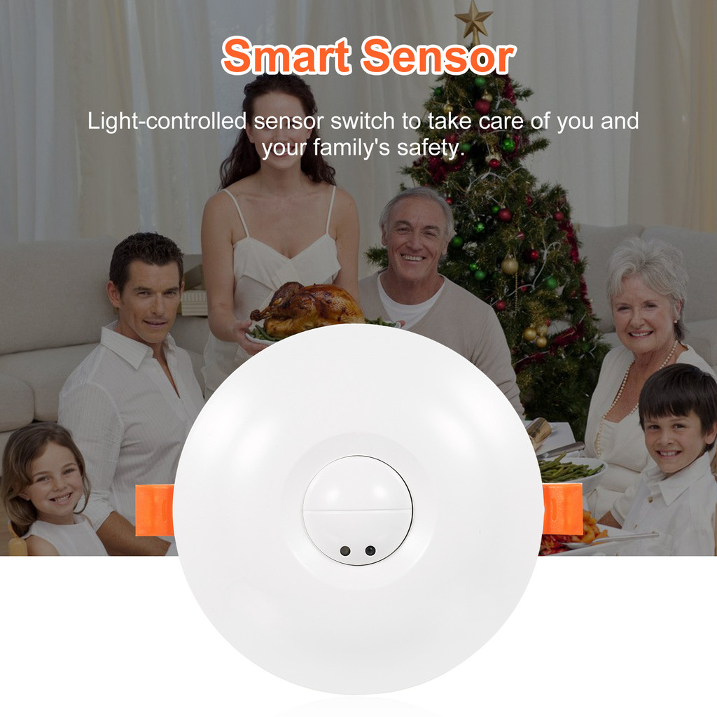 Microwave Radar Sensor Microwave Ceiling Motion Sensor 360 Degree Sensor Switch Motion Detector for