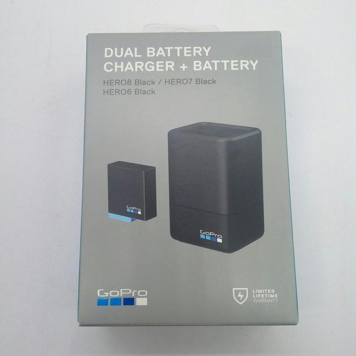 aksesoris GoPro charger+battery for hero 8 black/hero7 n hero 6 black