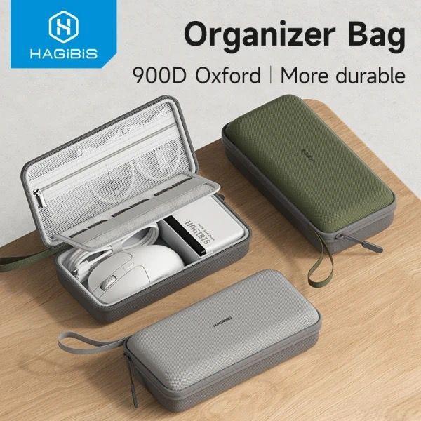 Hagibis Electronic Organizer Travel Bag Cable Organizer Pouch