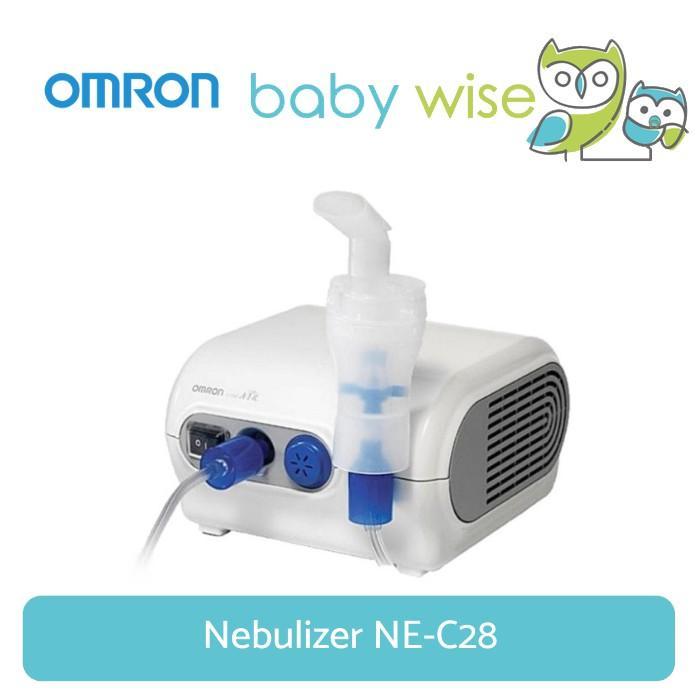 Promo Omron Nebulizer NE-C28 - Alat Uap Terapi Pernafasan Asma Medis Kesehatan Terlaris