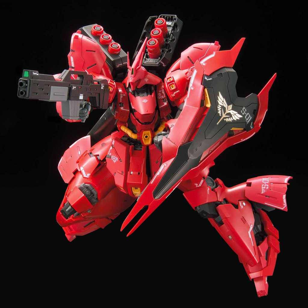 In Stock Bandai Spirits Mobile Suit Gundam RG RX-93 v RX-93-2 Hi- MSN-04 Sazabi RX-78-2 Gundam