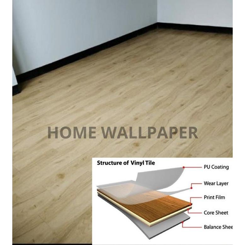 Vinil Lantai Kayu/Vinil Lantai 3Mm/Vinyl Diskon Sell