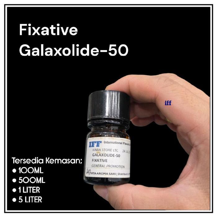 GALAXOLIDE 50% IFF 100ML ( RESMI IFF INDONESIA ) / FIXATIVE GALAXOLIDE IFF INDONESIA 100ML