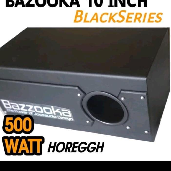 BAZOOKA AKTIV SUBWOOFER UKURAN 10 INCH MEMGGELEGAR HOREG Bass - 10 inch