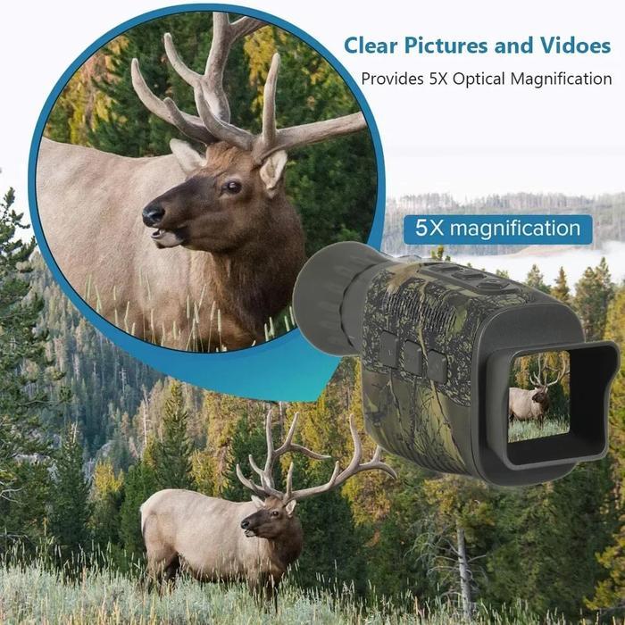Nv300/Nv1000 Infrared Night Vision Goggles Monocular Scope Hd