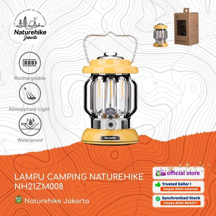 LAMPU / LENTERA TENDA GANTUNG CAMPING PETROMAK NATUREHIKE NH21ZM008