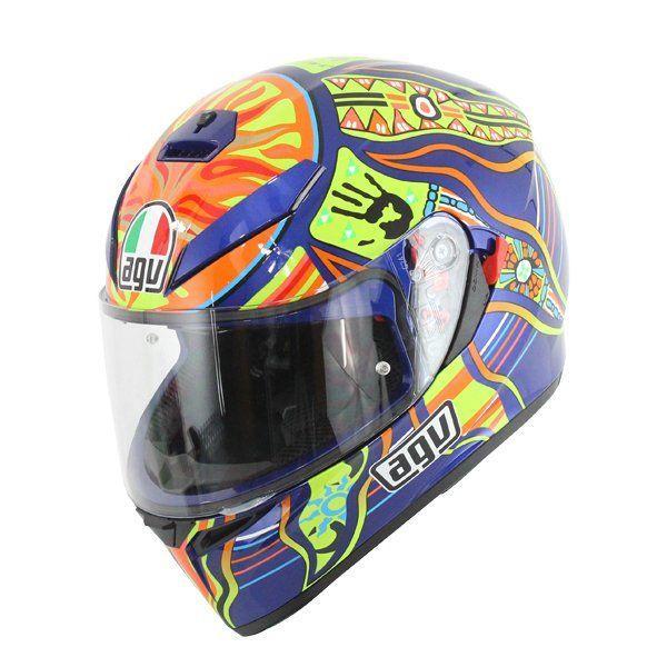 Helm Agv K3SV Continents Blue K3 SV Fullface Continent