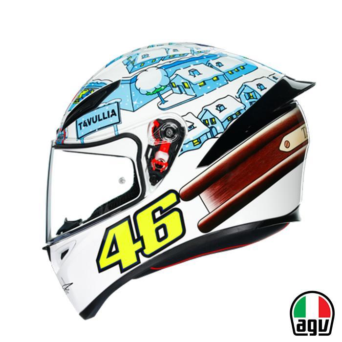 HelmAGV K1 Rossi Winter Test 2017 Tavullia Helmet K1