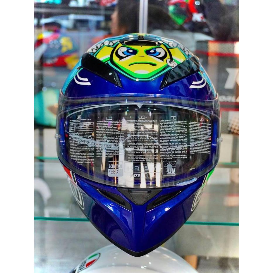 HELM AGV K3SV ROSSI MISANO 2015 SHARK VIA VIA VIA - AGV K3-SV  FULL FACE - AGV K3 ORIGINAL AGV HELME
