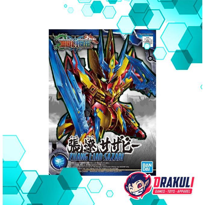 BANDAI Plamo SD Sangoku Soketsuden Zhang Liao Sazabi