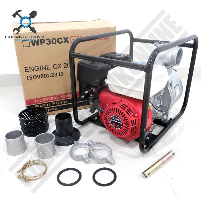 Water Pump 3" 6.5Hp GENERAL WI30CX TABUNG BESAR Mesin Waterpump Alkon