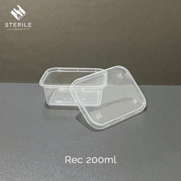 Sang" Kotak Plastik 200 Ml / Thinwall Plastik 200 Ml / Cup Puding 200 Ml