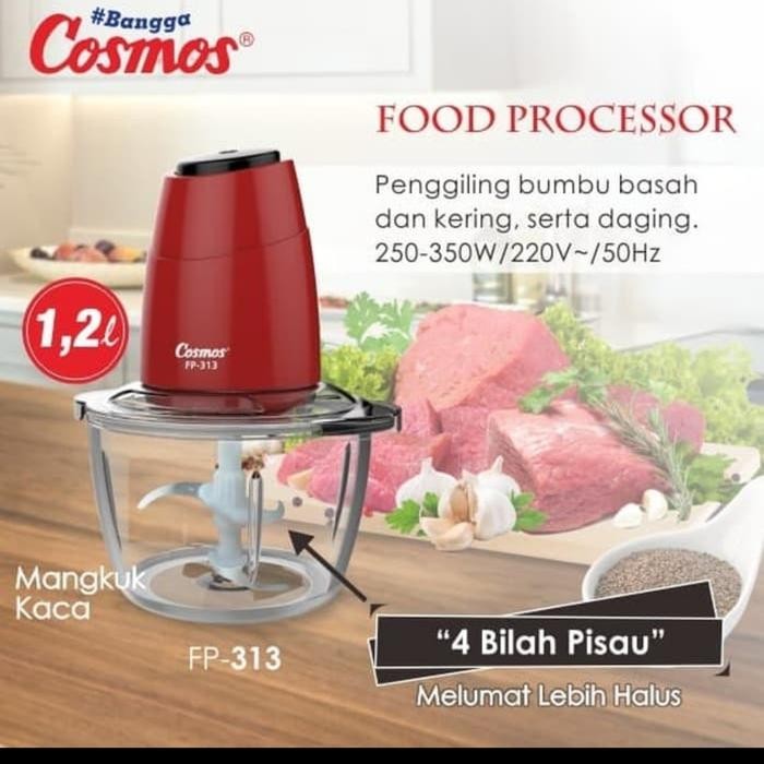 Cosmos Food Processor FP 313 / Chopper Cosmos FP313