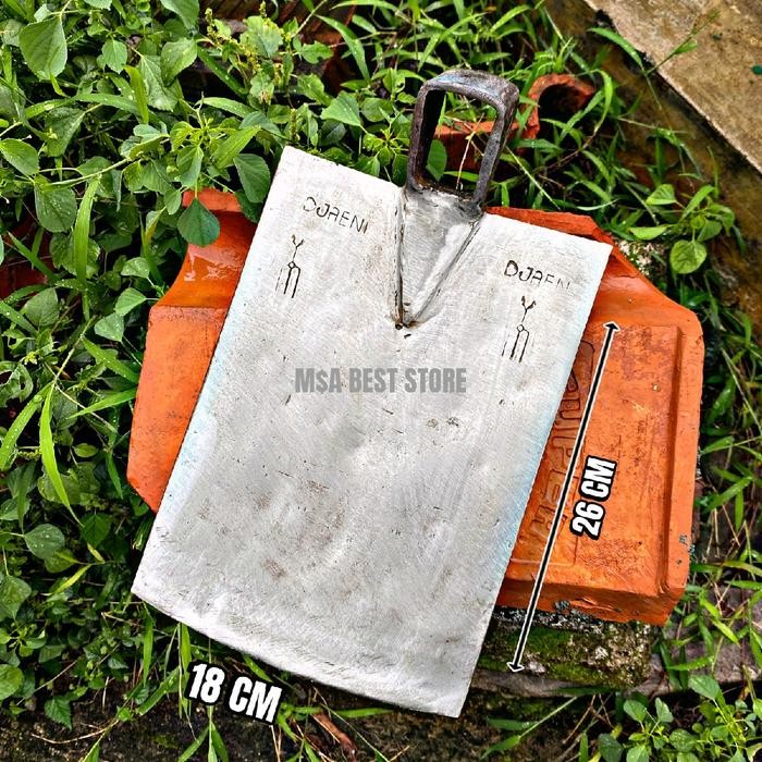 uikb Cangkul Baja Putih Asli Asli Blitar Cangkul Sawah Pertanian Cangkul Tanaman Berkebun