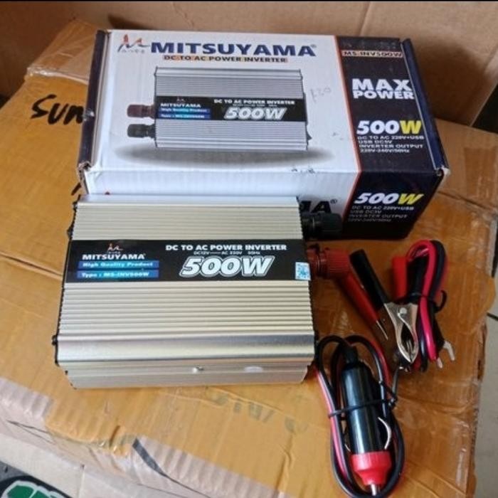 POWER INVENTER DC TO AC MITSUYAMA 500 WATT