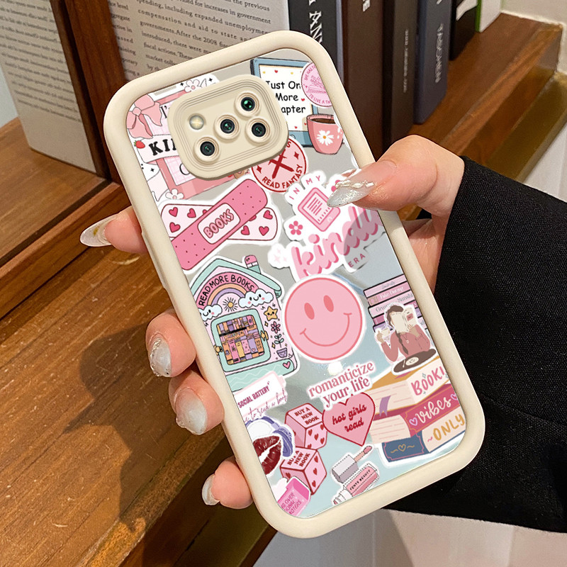 Casing Hp Untuk Xiaomi Poco X3 X3 Pro X3 NFC Case HP Casing pola Hidup yang baik Kesing Kasing cermi
