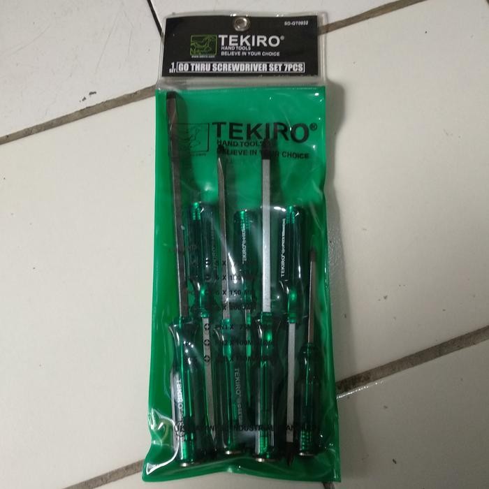 Paling Laris Obeng Impact Set 7Pc / Obeng Ketok Set 7Pc Terlariss 