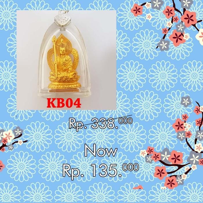 Ready Kalung Buddhist Mini Rupang Ksitigarbha / Ti Cang Wang (KB04)