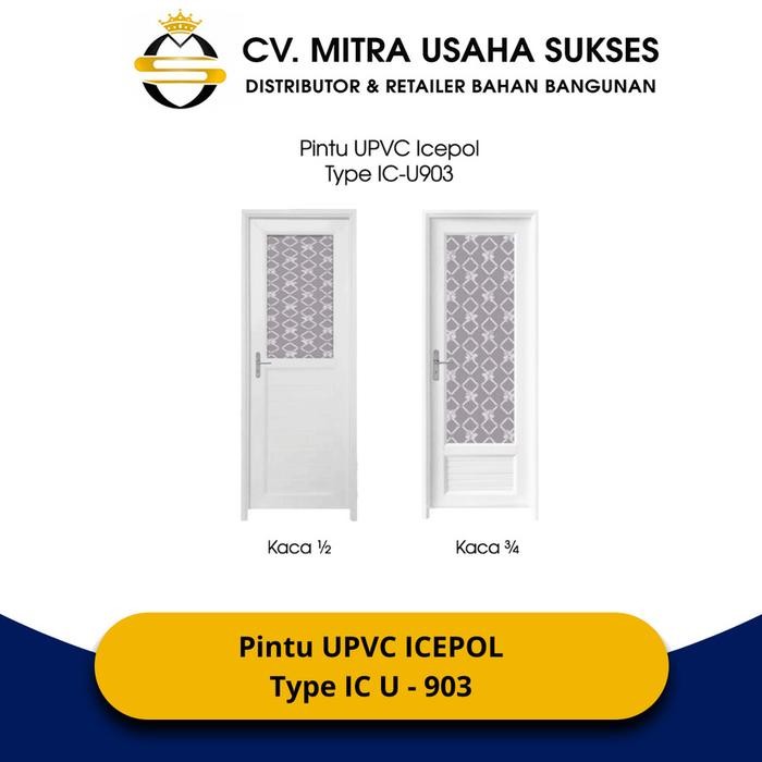 Pintu UPVC ICEPOL Type IC U-903
