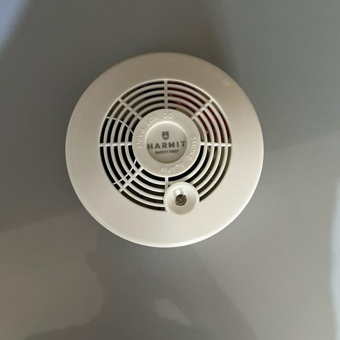 Smoke Detector Alarm Photoelectric Battrey photo elektrik batre