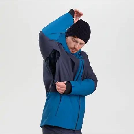 Jaket Gunung Hiking Winter Outdoor Research Snowcrew Cascade Mens