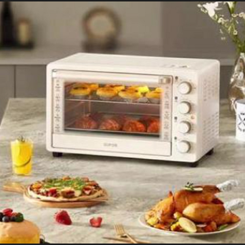 220V Bear Electric Oven Large Capacity Multifunctional Baking Oven for Home Use DS