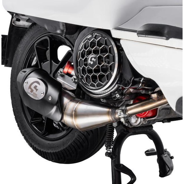 ASLI SIP PORDOI Racing Exhaust Knalpot Vespa LX S LXV Sprint Primavera 3v iget abs READY STOCK