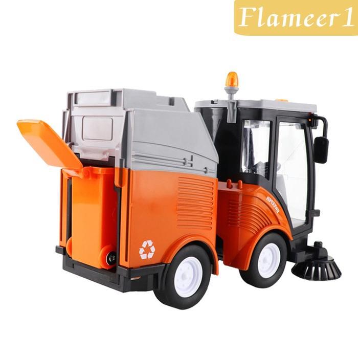 Kids Toy Road Sweeper Simulation Model Sanitation Car