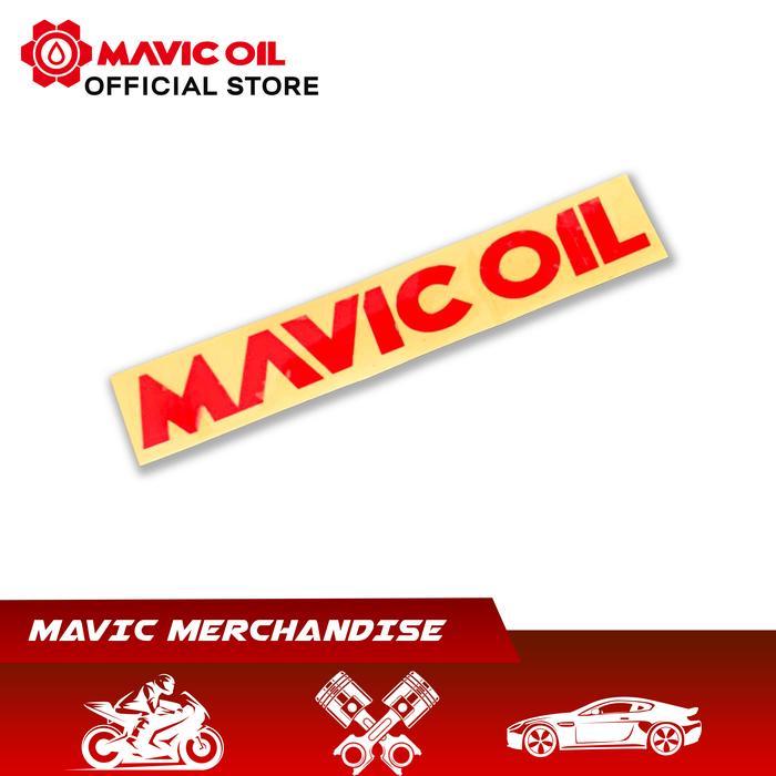 ORIGINAL Cutting Sticker Mavic Oil READY STOCK