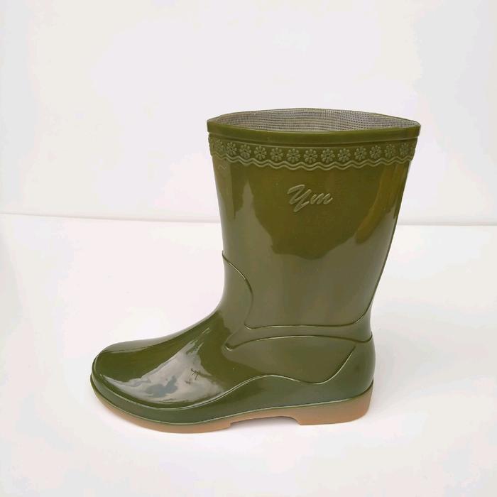 Sepatu Boots Karet Pendek Wanita Tahan Air Yumeida Ym-2 Shoes