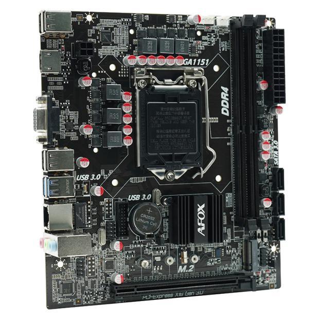 MOTHERBOARD AFOX B250 INTEL SOCKET 1151 GARANSI TERMURAH