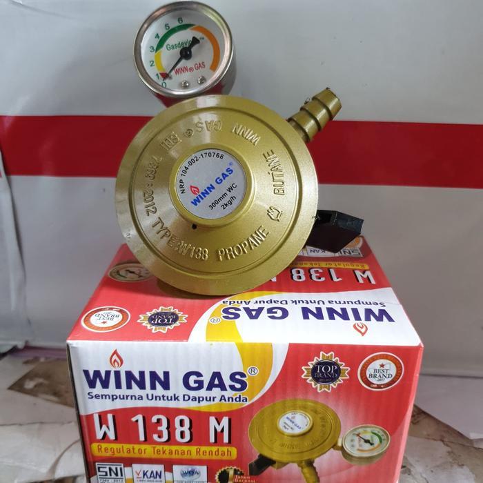 Regulator Gas Dn 138 M Winn Gas Gratisongkir