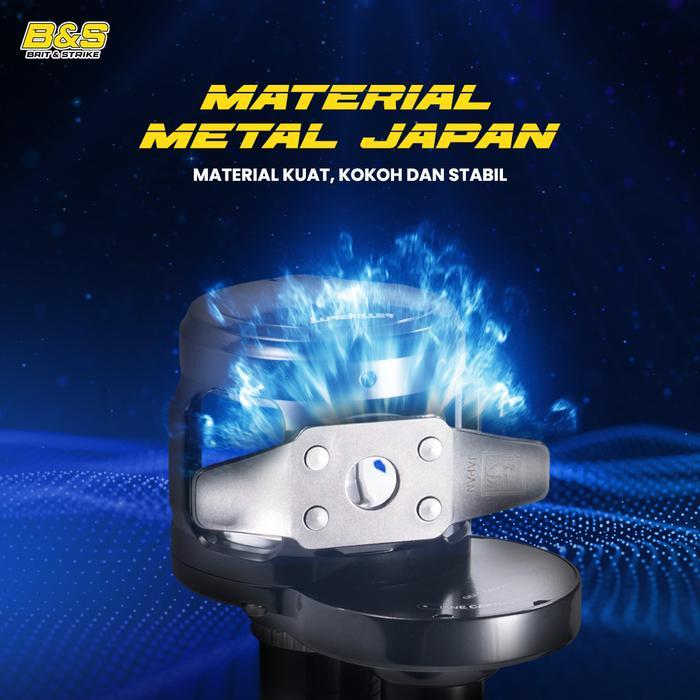 Lurekiller OCEA JIGGER Reel Pancing OH 1500HG/1501HG 24Kg Reel Pancing Jigging Overhead Plat Besi