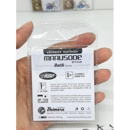 Kail Pancing Daimaru Batik Series Marusode Super Tajam #Gratisongkir