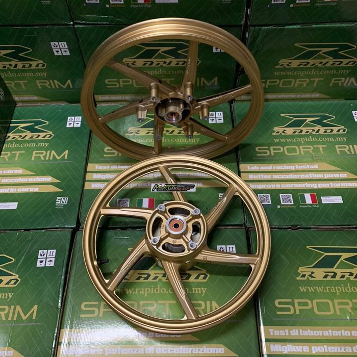 Termurah VELG RAPIDO MALAYSIA FOR HONDA GTR