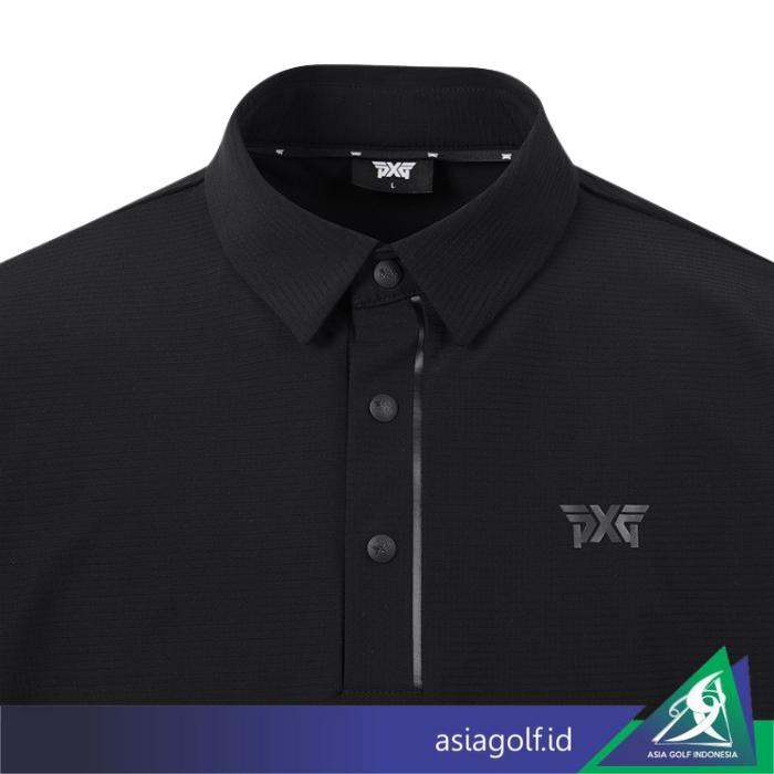 T Shirt Golf Pxg Summer Textured Collar Golf Kaos Golf