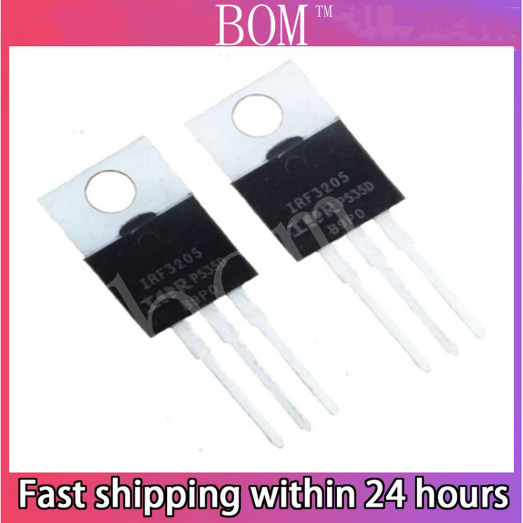 10Pcs - 100Pcs 100% Real Original New Irf3205 Big Chip Imported Mosfet Transistors Inverter