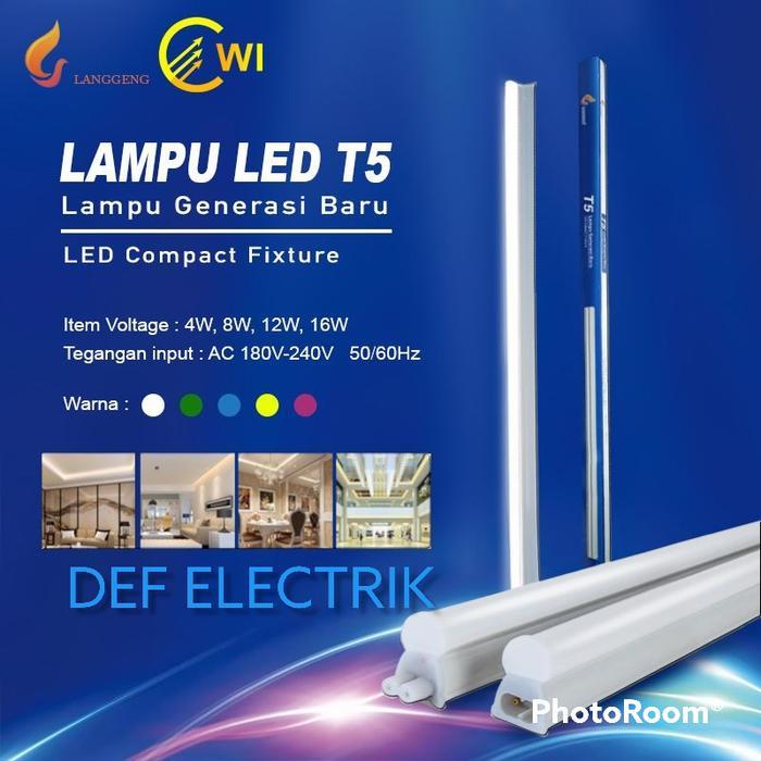 LAMPU SET T5 LED 120CM TL NEON LED TUBE 120CM