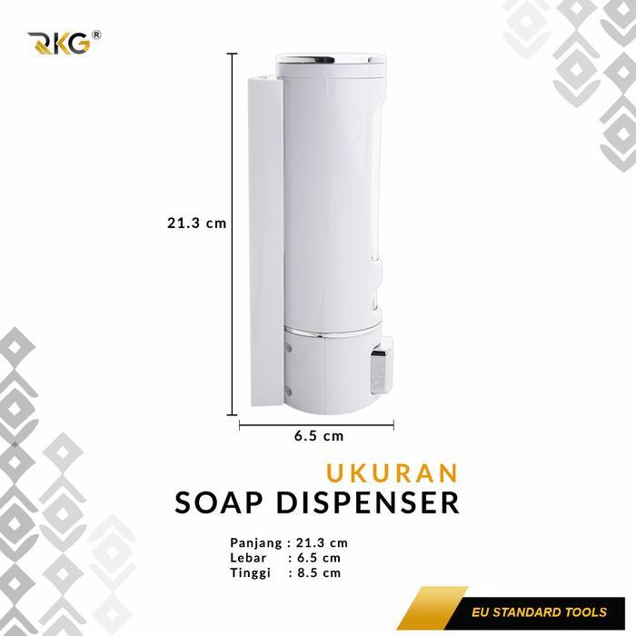 fvxy- Dispenser Sabun Cair Dinding 400 Ml Shower Soap Dispenser