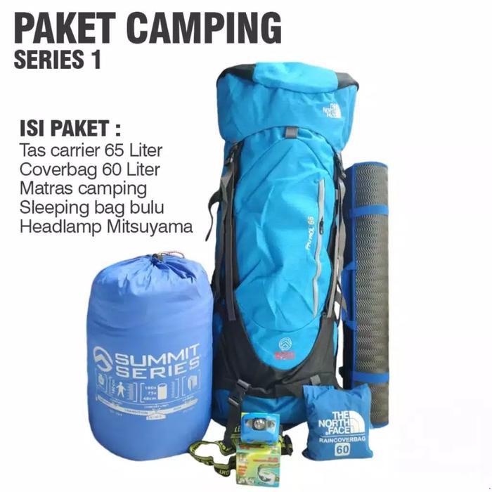 PAKET HEMAT 01 - Paket Alat Camping dan Naik Gunung / Hiking Out
